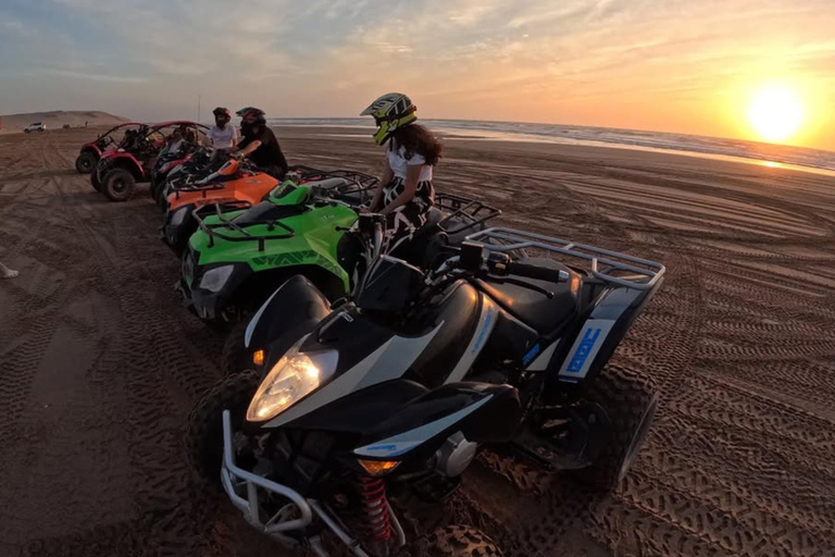 阿加迪尔：日落四轮摩托车骑行+晚餐+格纳瓦音乐阿加迪尔四轮摩托车之旅，含茶点