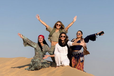 Morning 4x4 Dune Bashing Desert Safari Private Morning Safari With Camel Ride & Sand Boarding