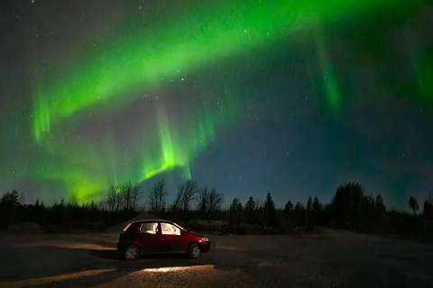 Oulu: Starguaranteed Northern Lights Mobile Chase Oulu: Northern Lights Hunt