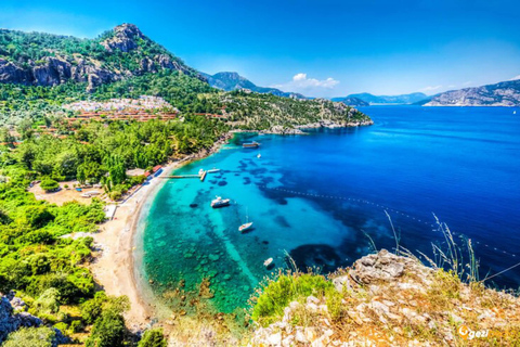 Marmaris / Icmeler : Full-Day Boat Trip with Lunch & Drinks Boat Trip Included Lunch & Alcoholic Drinks