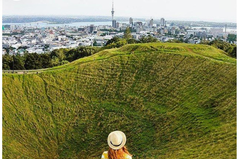 Auckland: tour privato della spiaggia di Piha, della foresta pluviale e del Monte EdenAuckland: tour privato alla spiaggia di Piha, alla foresta pluviale e al Monte Eden