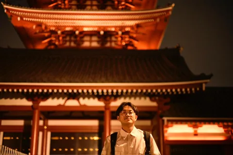 Asakusa cultural tour, making Food sample with photography