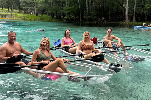 Gilchrist Blue: Clear Kayak Eco Tour