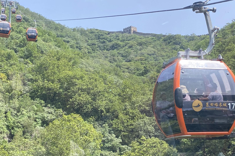 Beijing: Mutianyu Great Wall Tour with Cable Car & Toboggan