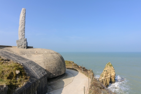 Visita privada a las playas del Día D de Normandía Sector estadounidense desde BayeuxBayeux o Caen: Excursión Privada de un Día a las Playas y la Historia del Día D