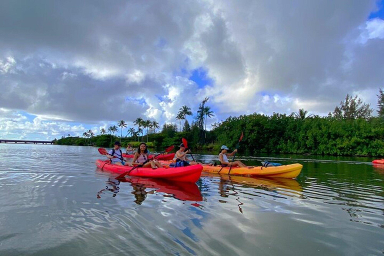 Kauai: Escursione guidata in kayak e a Secret Falls
