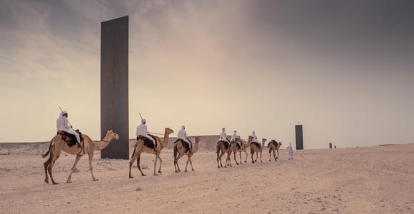 Doha: West Coast Tour, Zekreet and Richard Serra Sculpture