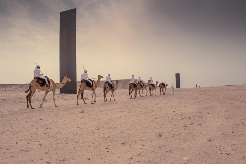 Doha: Gira por la Costa Oeste, Zekreet y la Escultura de Richard Serra