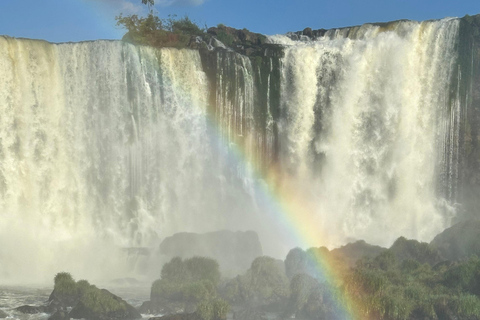 från Foz do Iguaçu: Privat rundtur vid Iguaçufallen