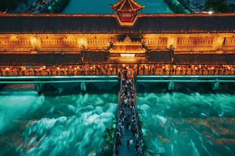 Chengdu Pandas&Dujiangyan Private Tour with Blue Tears Chengdu Pandas&Dujiangyan Private Tour with Zhongshuge Stop