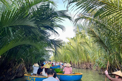 Hoi An: Bay Mau Eco Cooking Class w Market &amp;Basket Boat trip