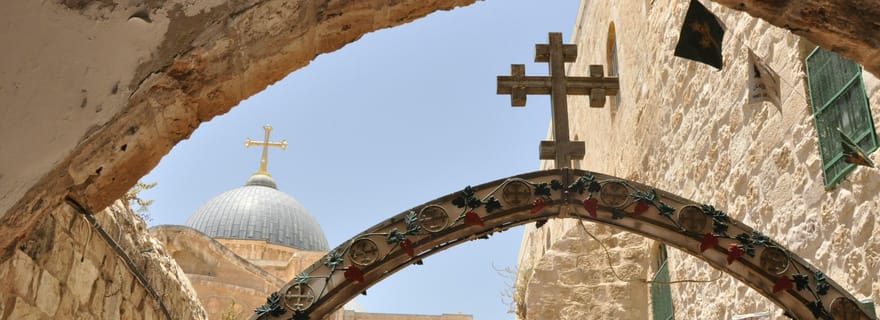 Jérusalem : visite citadine privée de la ville sainte avec prise en charge à l'hôtel
