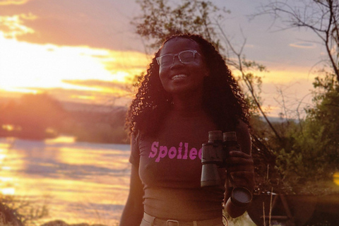 Livingstone: Rhino Sunset Safari with Snacks and Drinks