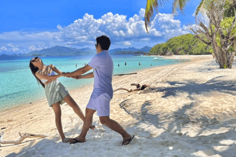 Coron Palawan - Ö-eskapad med lunchbuffé vid stranden