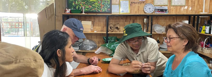 Visite de Buôn Ma Thuột, du grain à la tasse