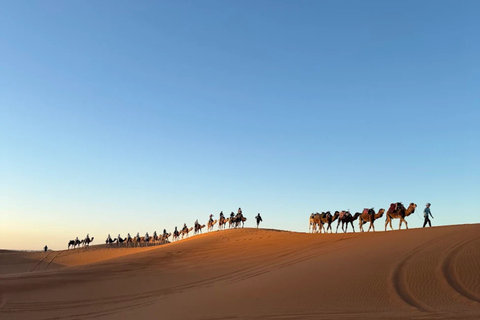 From Marrakech: 3-Day Merzouga Tour with Camel Trek & Luxury Camp Shared Standard Sahara Tour – Popular Choice