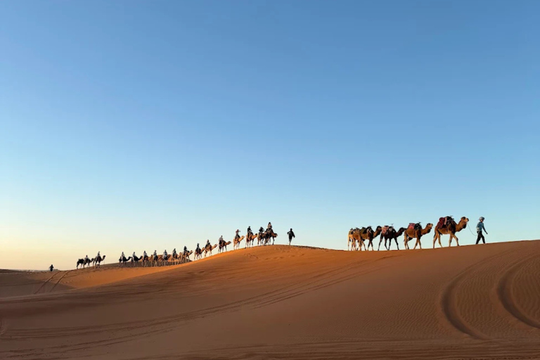 From Marrakech: 3-Day Merzouga Tour with Camel Trek & Luxury Camp Shared Standard Sahara Tour – Popular Choice