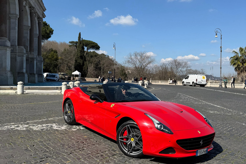 在罗马市中心与教练一起试驾法拉利1小时试驾