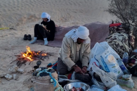 Enchanting Desert Bivouac: Night of Magic in Sand Dunes