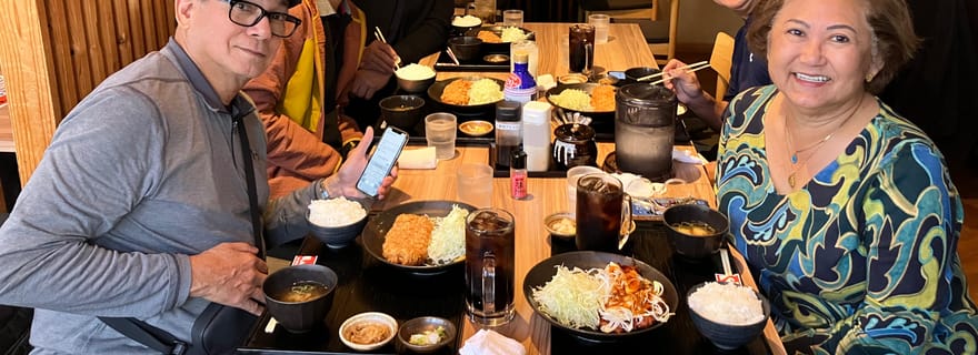 Promenade matinale et déjeuner japonais maison à Chiba