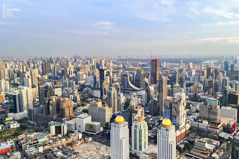 Bangkok: Baiyoke Observation Deck & Revolving Point Ticket Baiyoke Sky Hotel: Observation Deck & Revolving Point Ticket