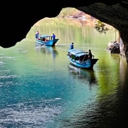 From Hue: Phong Nha Cave & Paradise Cave Guided Boat Tour