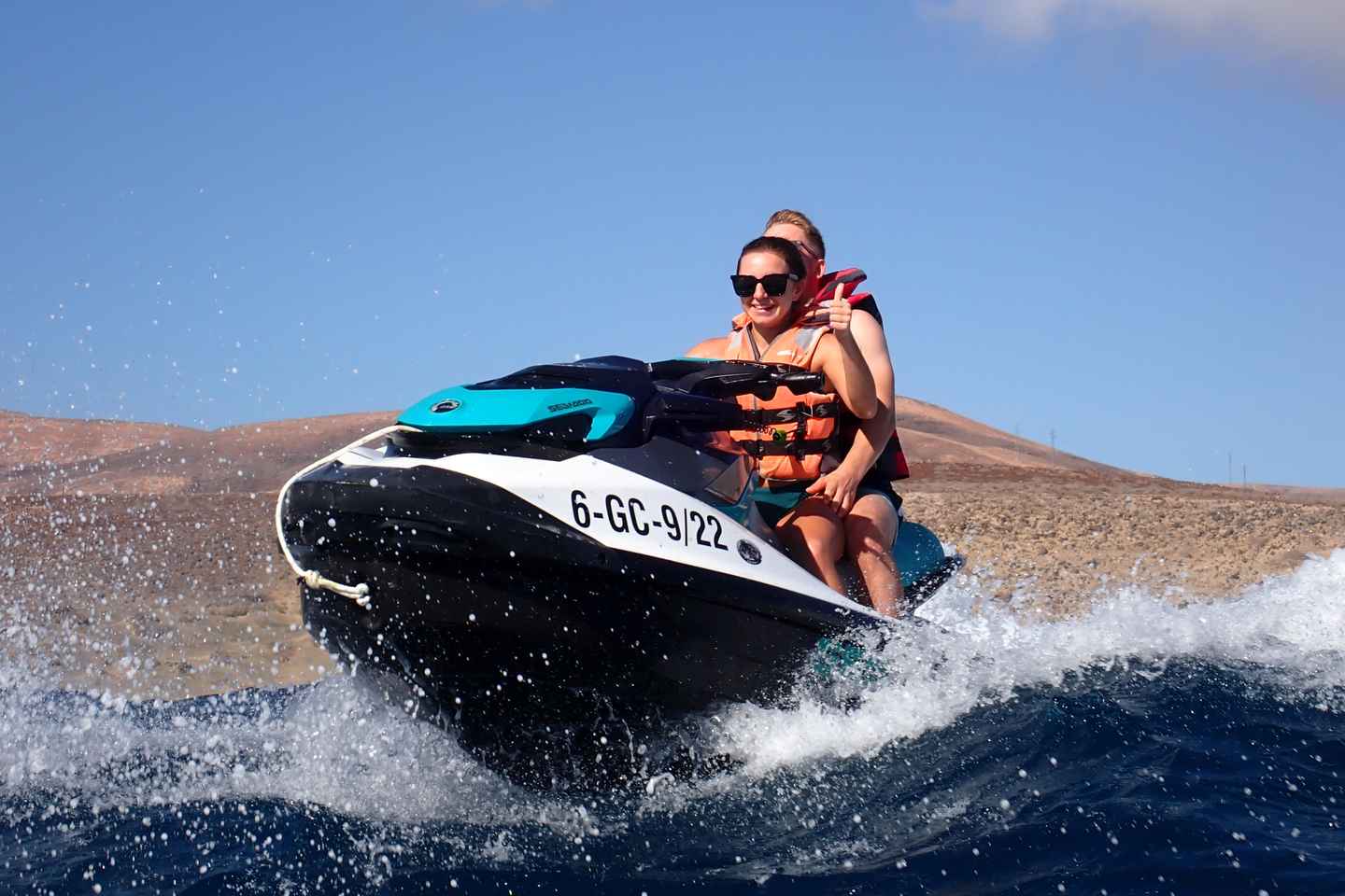 Fuerteventura: 1 klst. JetSki leiga án ökuréttinda