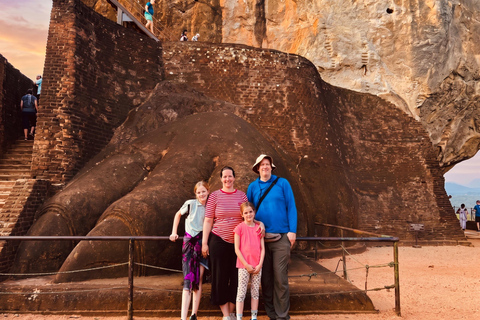 Colombo Airport → Sigiriya, Kandy, or Ella Private Car Tour Private Car with Driver – Up to 100 km