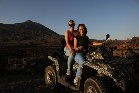 Tenerife, Excursión guiada en quad al atardecer en el Teide