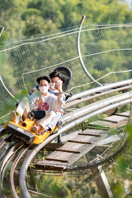 Chiang Mai Pongyang Jungle Coaster Zipline med transfer