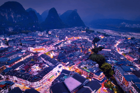 From Guilin: Reed Flute Cave, Xianggong Mountain & Show Tour