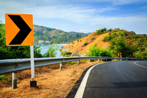 Excursão de meio dia ao miradouro de Phuket, ao Grande Buda e ao Wat Chalong