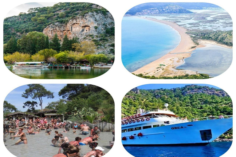 From Marmaris : Dalyan and Iztuzu Beach Tour By Orca Boat From Marmaris : Dalyan and Iztuzu Beach Tour By Orca Boat