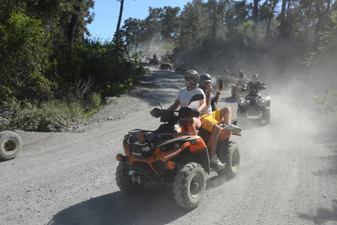 Alanya: Taurus Mountains Quad & Buggy Safari with Pickup Buggy Safari- Single Buggy 1 Person 1 Bike