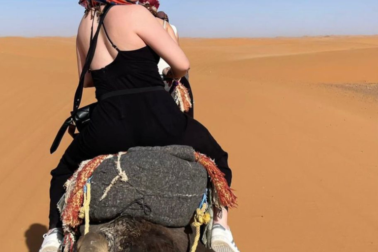 From Marrakech: 3-Day Merzouga Tour with Camel Trek & Luxury Camp Shared Standard Sahara Tour – Popular Choice