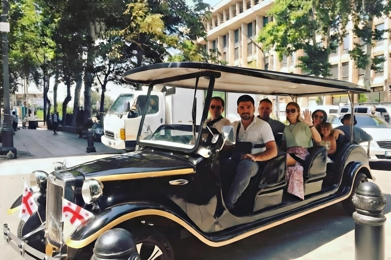2-Day Tour: Magical Retro Car Tbilisi & Mtskheta Uplistsikhe