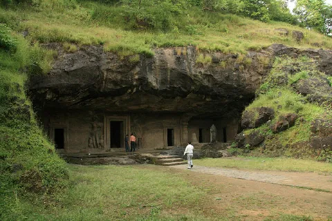 Vanuit Mumbai: Halve dag Elephanta Grotten Tour met boottocht
