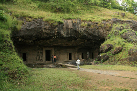 Excursão de 1 dia à cidade de Mumbai com o bairro de lata de Dharavi e a gruta de ElephantaExcursão a Mumbai com Slum e Elephanta a partir do aeroporto