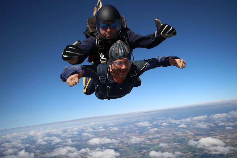City of Side: SkyDive on Mediterranean Sea by Pilot
