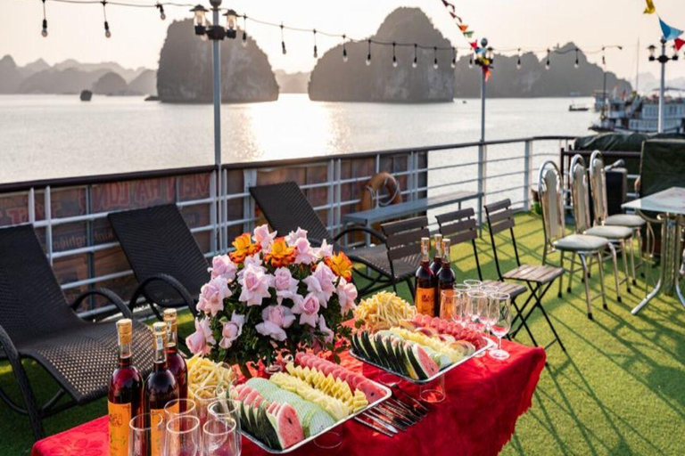 From Hanoi: Halong Bay, Titop Island, Sung Sot & Luon Caves