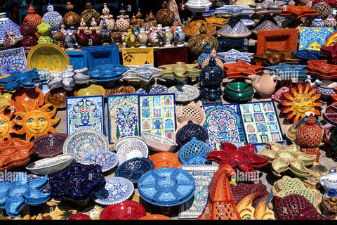 DJERBA : PROMENADE EN CALÈCHE JUSQU&#039;AU MARCHÉ DE MIDOUN.