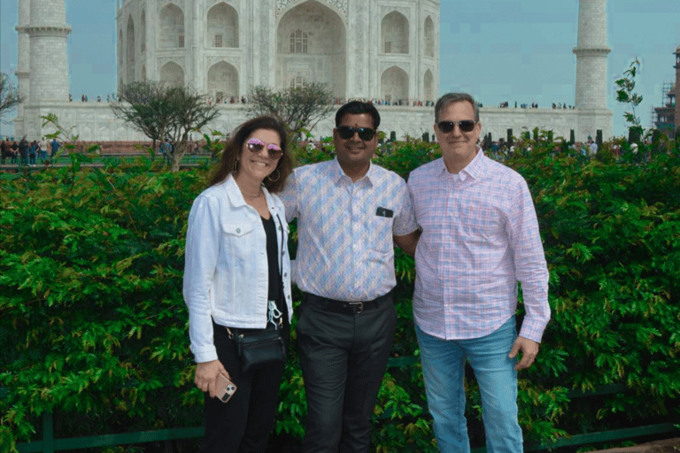 Depuis Jaipur : Excursion privée d&#039;une journée au Taj Mahal et à Agra