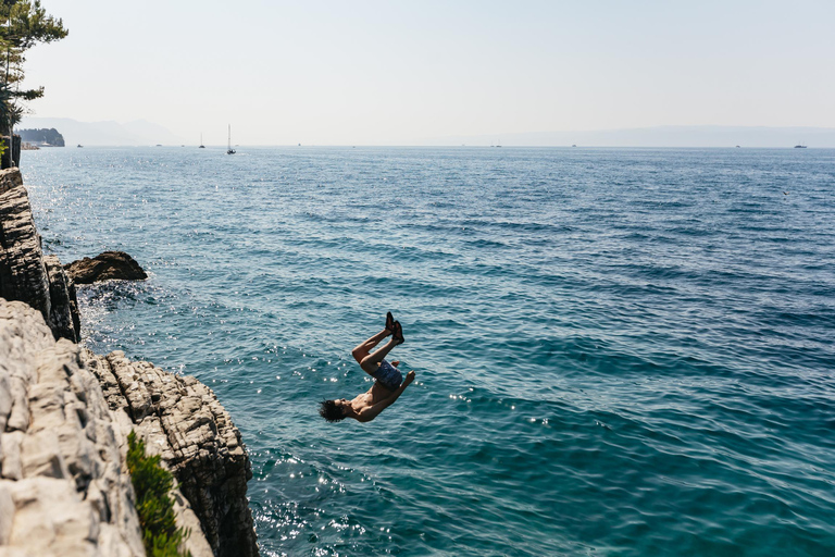 Split: Cliff Jumping & Deep Water Solo Tour Cliff Jumping & Deep Water Solo Tour