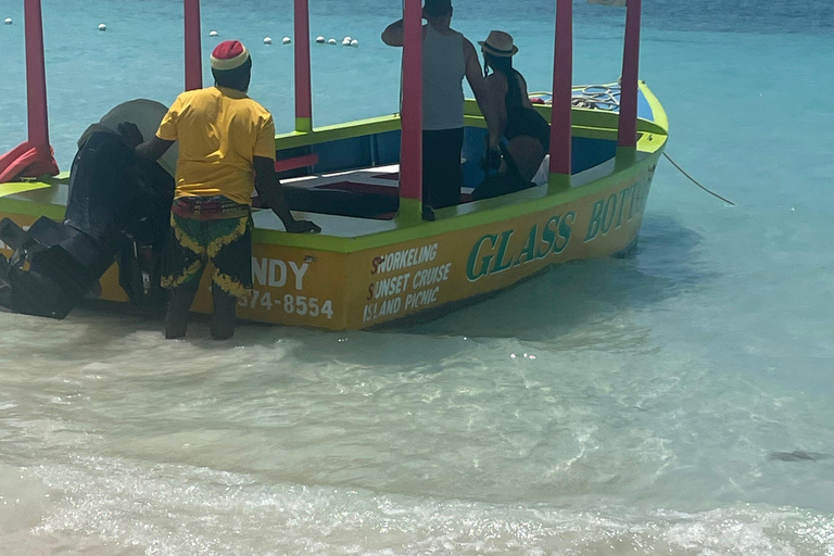 Negril 7 Miles Beach &amp; Booby Cay Tour in barca da Montego Bay