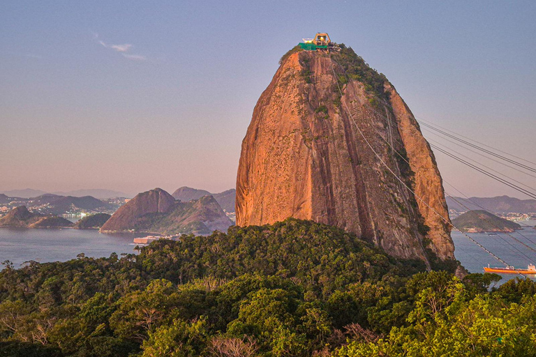 Rio de Janeiro sunset by Jeep Italian speaking guide