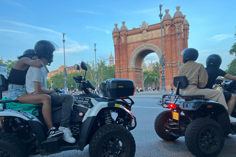 Barcellona: Tour della città in quad elettrico (Licenza obbligatoria)