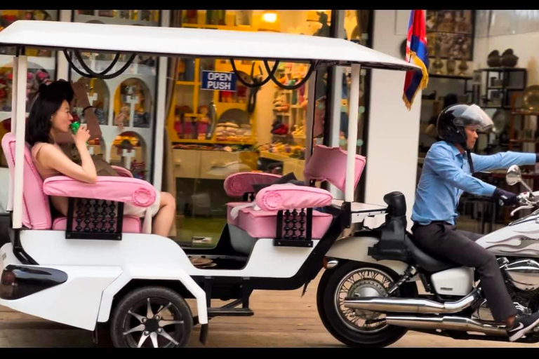 Matupplevelse på gatan och Phare Circus med Tuk-Tuk TransfersGemensam utflykt (max 8 personer)