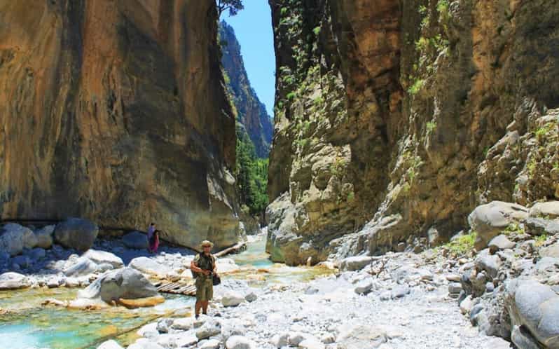 Ab Iraklio: Tagestour in die Samaria-Schlucht mit Abholung