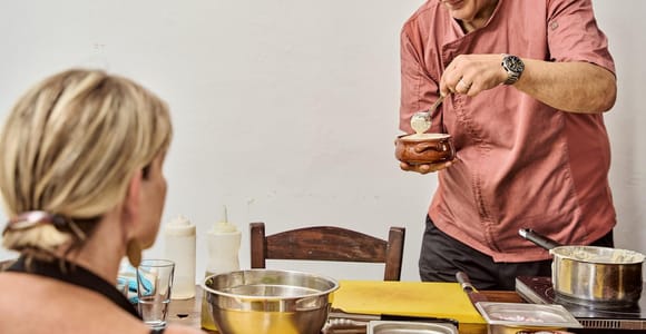 Greek Cuisine Cooking Class in Santorini