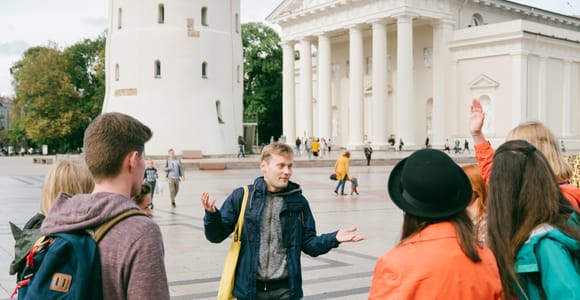 Rundgang durch die Altstadt von Vilnius mit Snacks
